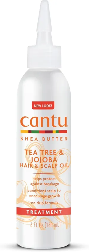 Cantu Shea Butter Tea Tree And Jojoba Hair And Scalp Oil 180ml