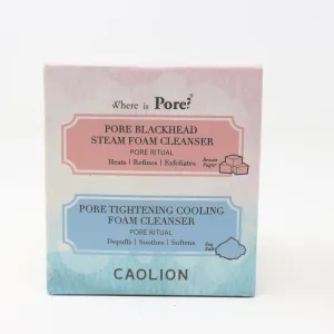 Caolion Hot & Cool Pore Foam Cleanser Duo  oz/ml New In Box