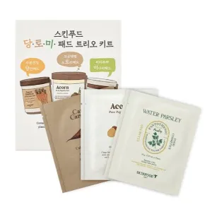 Carrot & Acorn & Water Parsley Pad Trio Kit