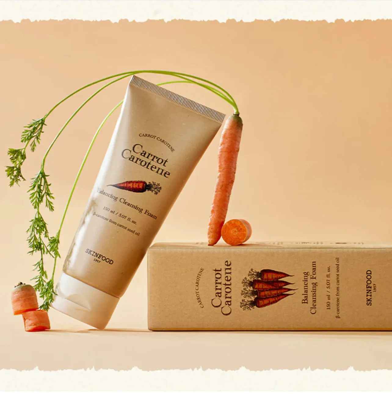 Carrot Carotene Balancing Cleansing Foam