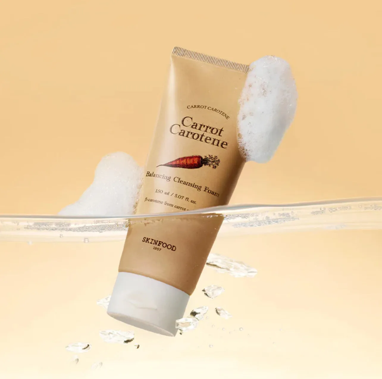 Carrot Carotene Balancing Cleansing Foam