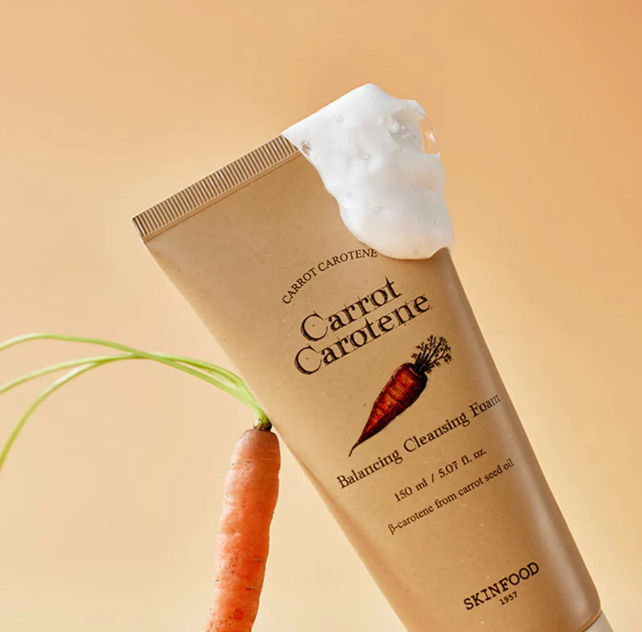 Carrot Carotene Balancing Cleansing Foam