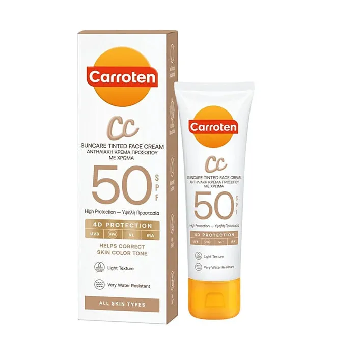 Carroten CC Dream Skin Suncare Face Cream SPF50 50ML