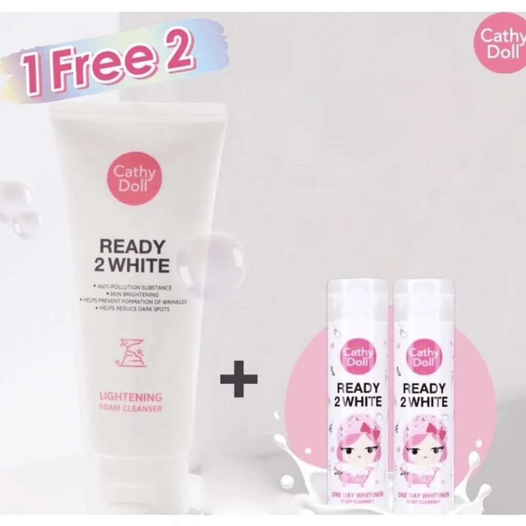 Cathy Doll Lightening Foam Cleanser   Whitener Body Cleanser