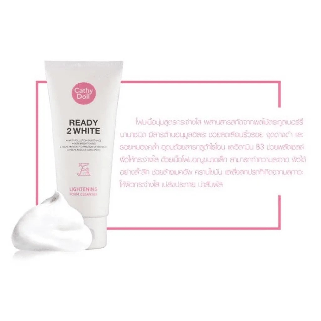 Cathy Doll Lightening Foam Cleanser   Whitener Body Cleanser