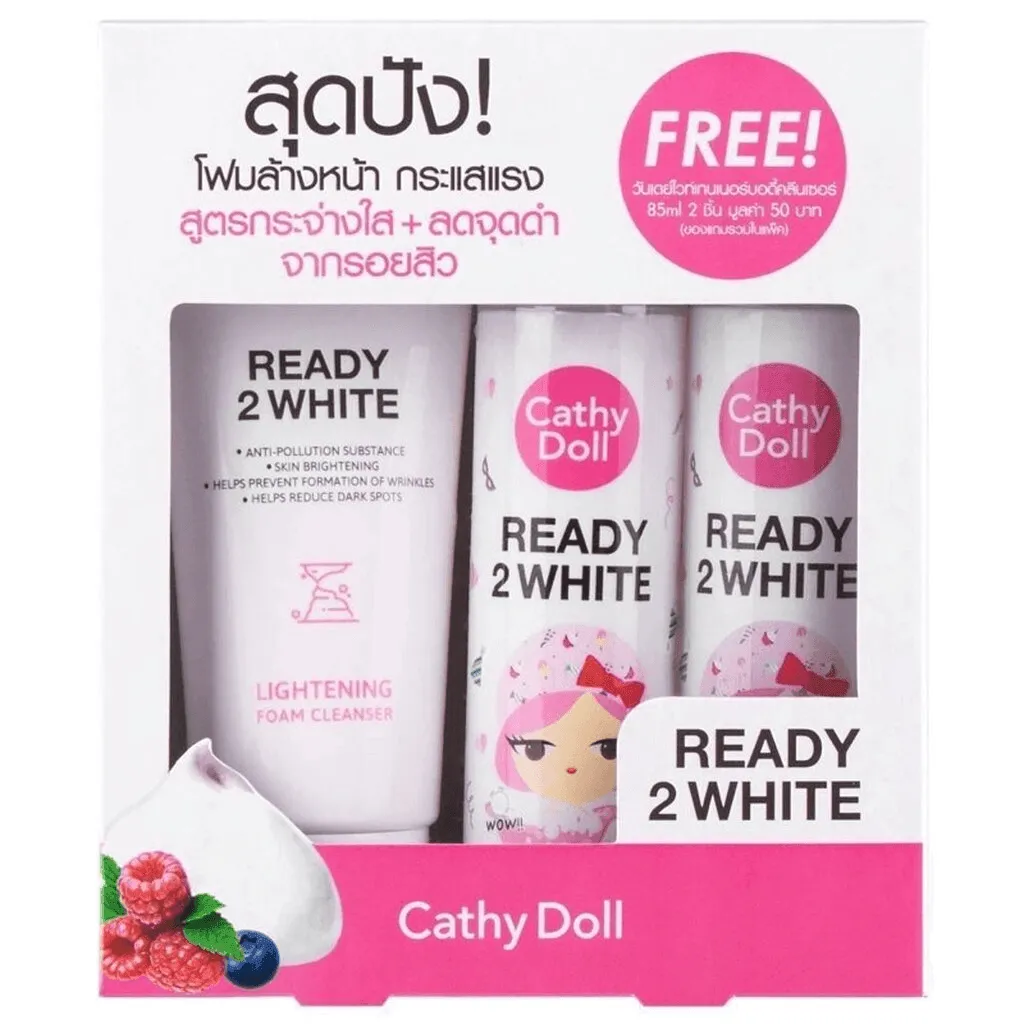 Cathy Doll Lightening Foam Cleanser   Whitener Body Cleanser