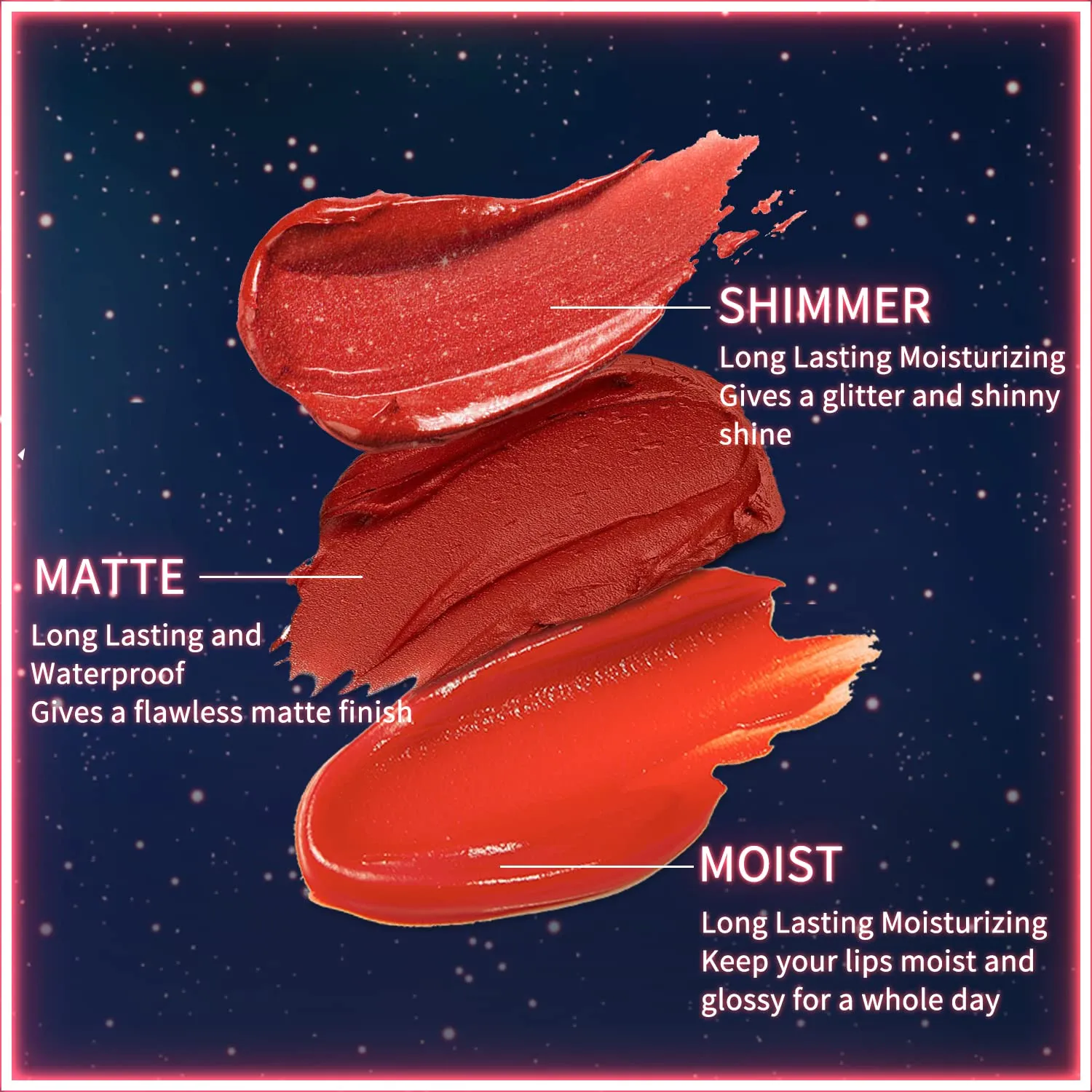 Catkin Rouge Matte Lipstick, Waterproof Long Lasting Satin Moisturizing Smooth Soft 0.13 Ounce-Chinese Style (C.130)