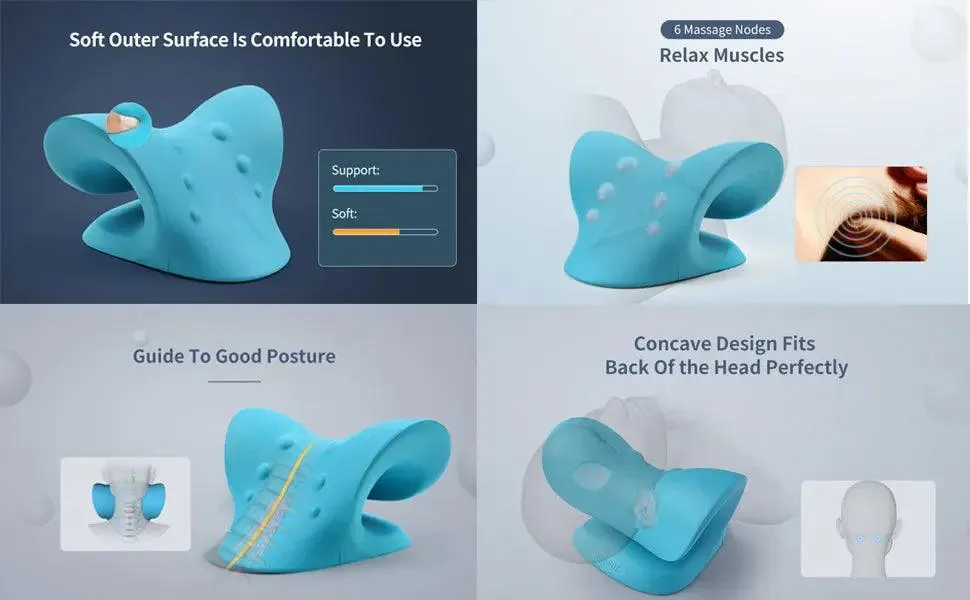 Cervical Neck Stretcher for Traction & Alignment