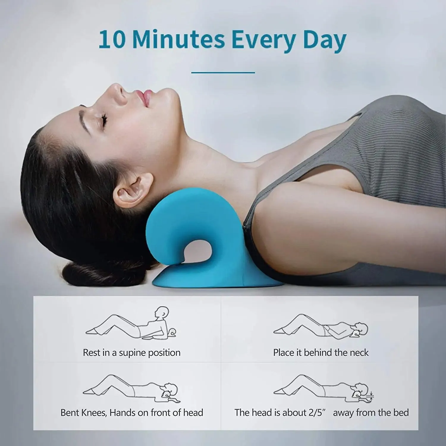 Cervical Neck Stretcher for Traction & Alignment