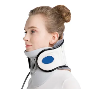 Cervical Neck Traction Device- Pain Relief & Neck Stretcher for Home Use-Airbag Support