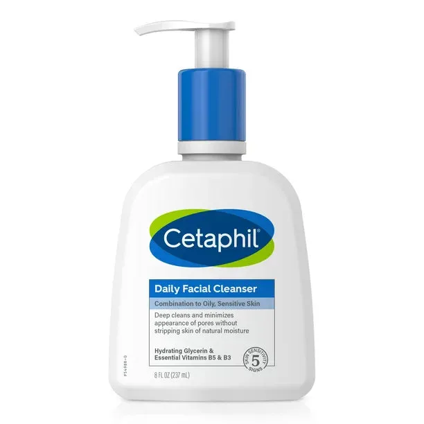 CETAPHIL Daily Facial Cleanser Combonation To Oily , Sensitive Skin 237مل