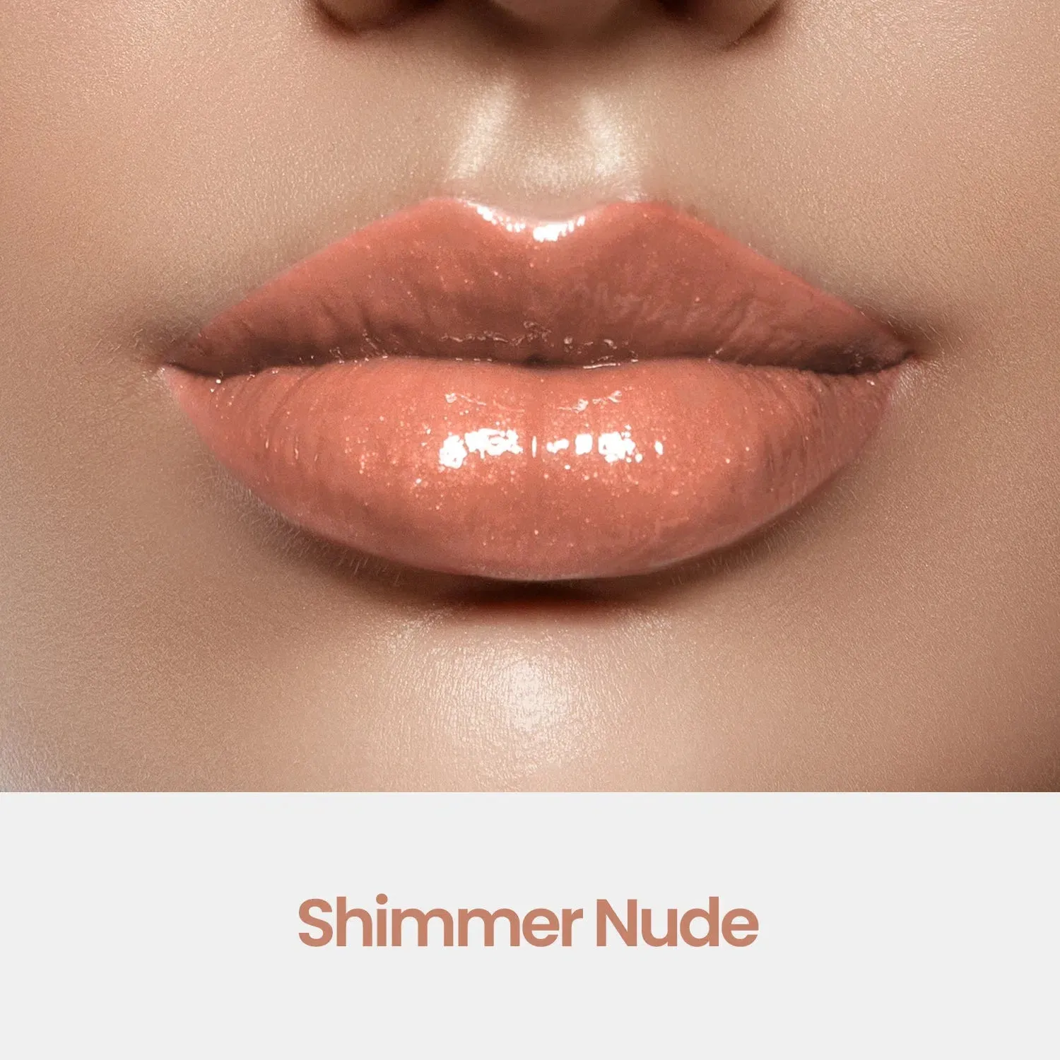 Champagne Sparkle - 2Pcs Lip Kit, Lip Gloss & Lipliner Kit - Shimmer Nude