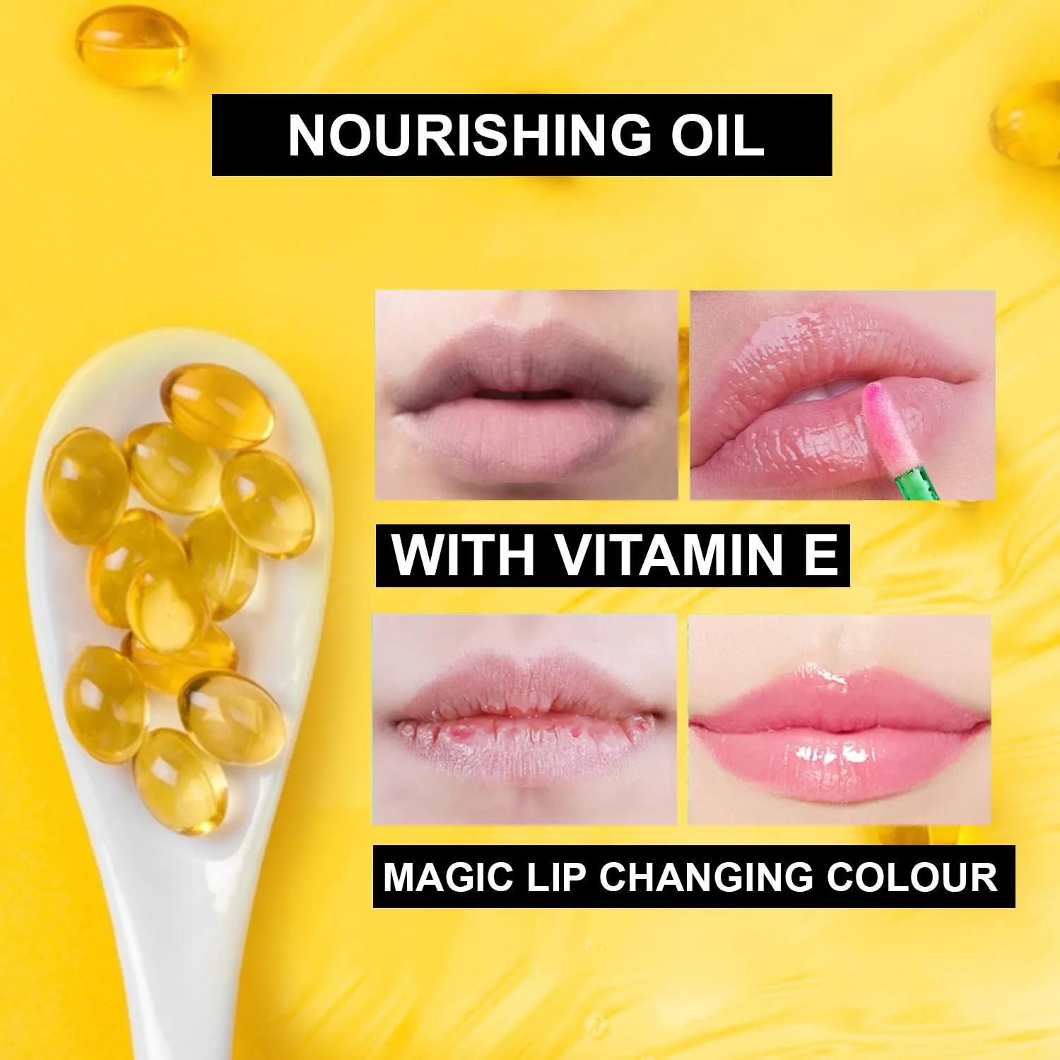 Cheeky London Kiss Colour Changing Lip Gloss & Oil