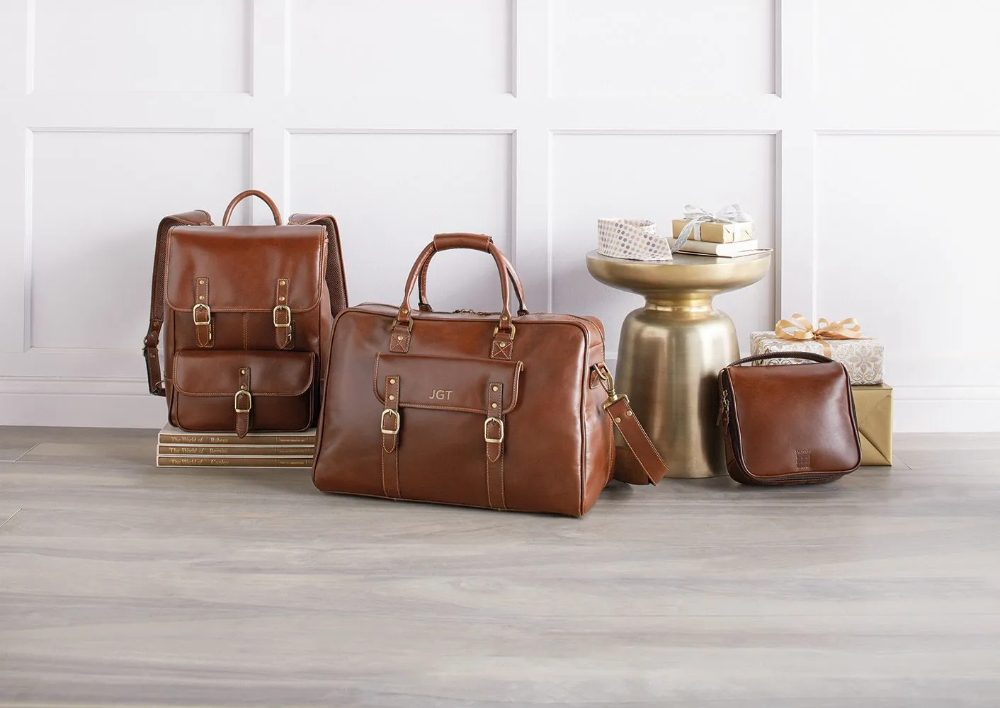 Chester Square Leather Toiletry Kit