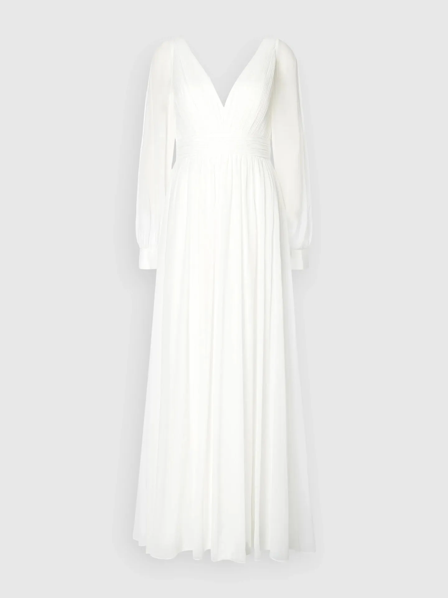 Chiffon Ivory kjóll