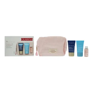Clarins Skincare 3 Piece Gift Set: Cream Mask 15ml - Night  Cream 15ml - Micella