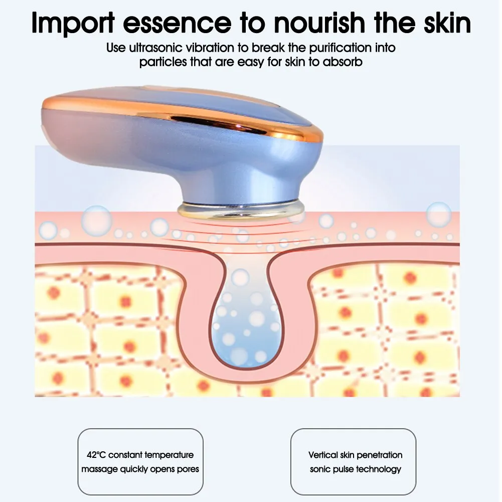 Cleansing Brush Sonic Nu Face Spin Brush Set Galvanica Spa System For Skin Deep Cleaning Remove Blackhead Machine