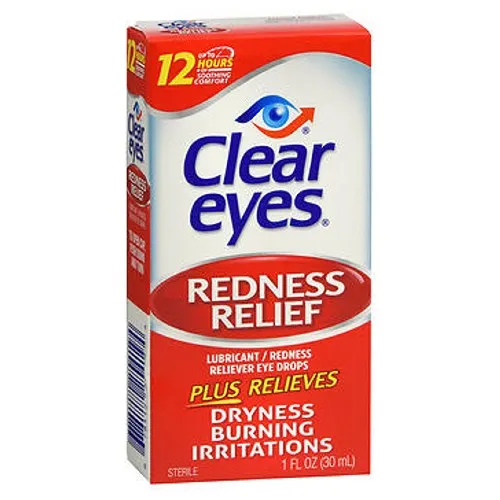 Clear Eyes Redness Relief Drops 1 oz By Clear Eyes