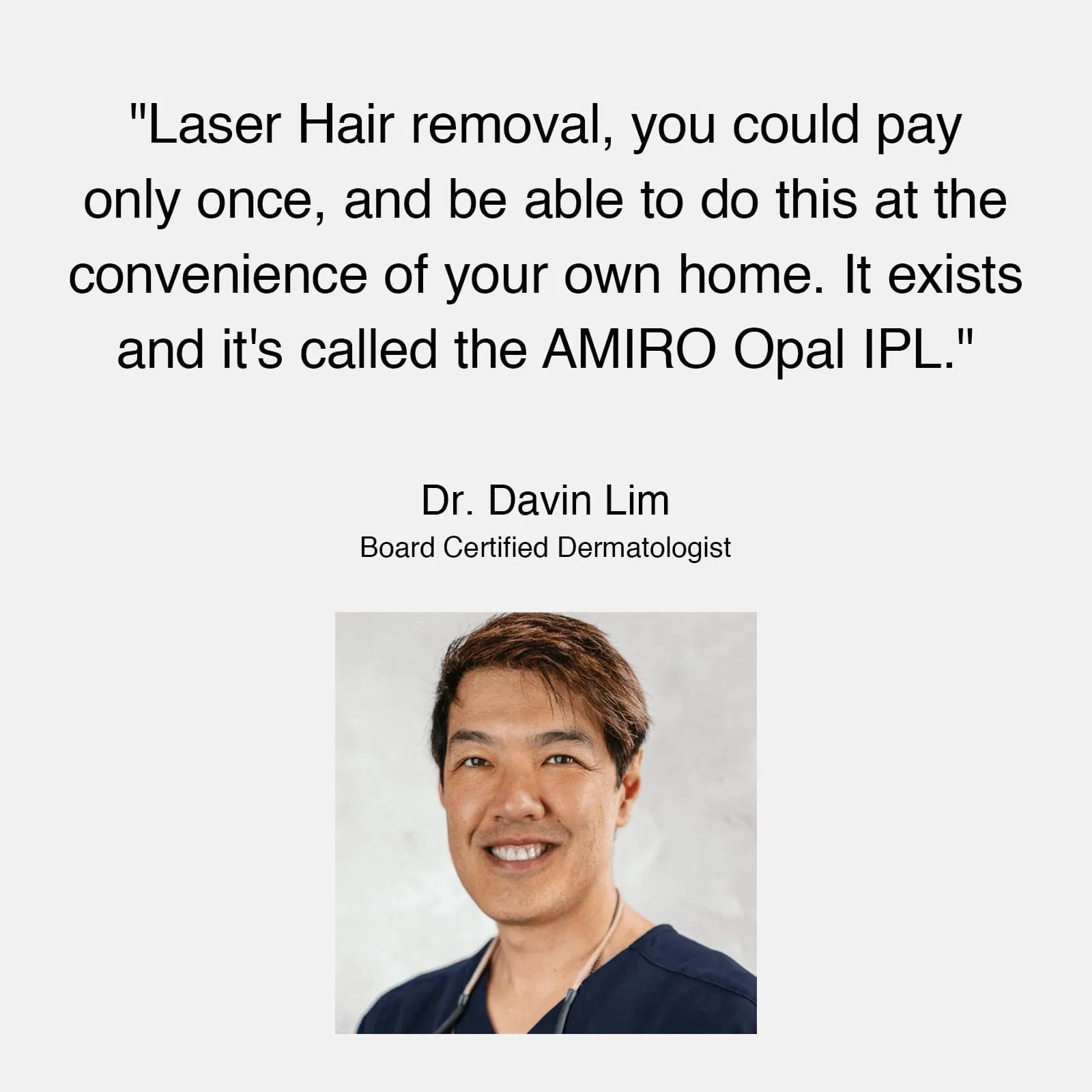 [CLEARANCE] AMIRO Opal IPL Hair Removal Handset