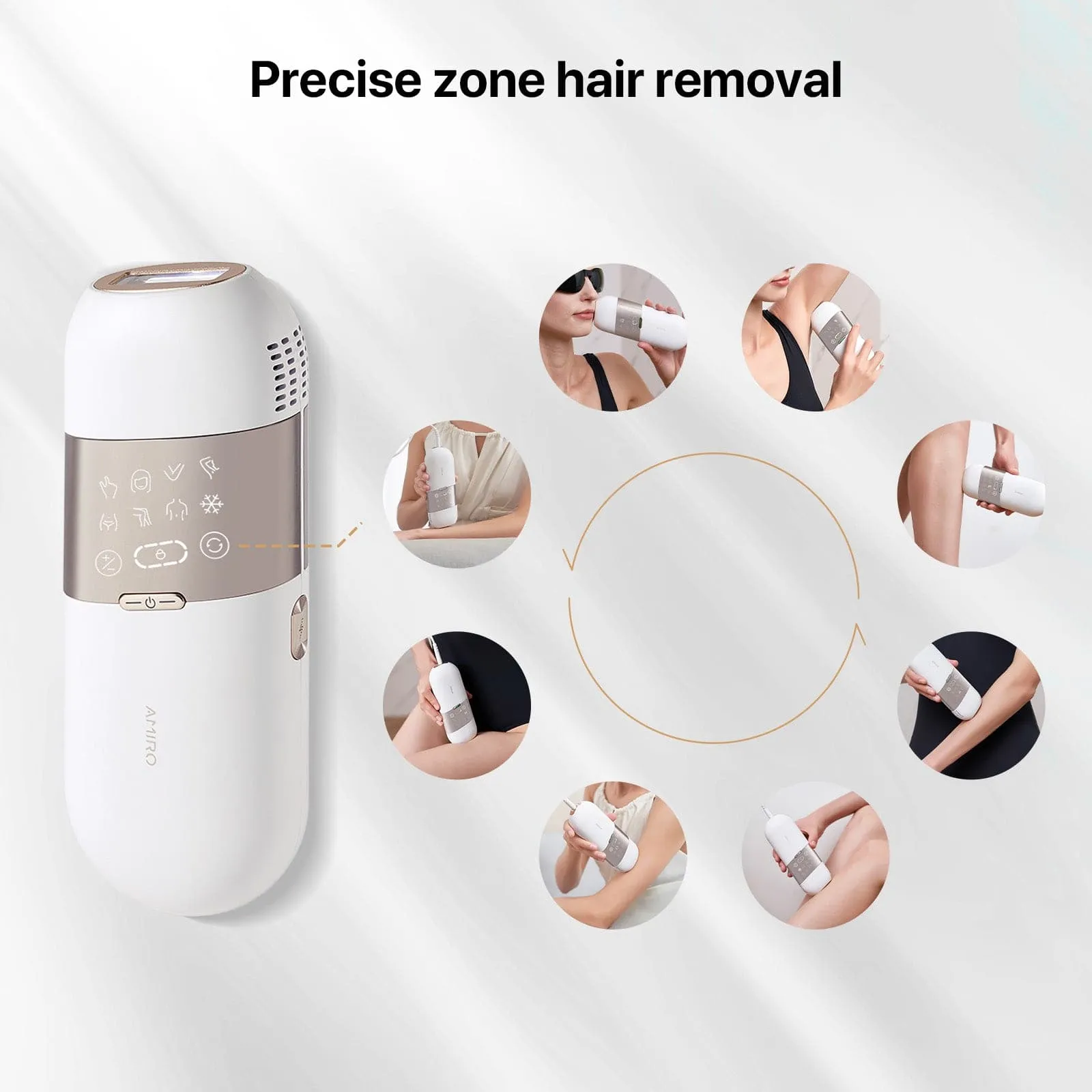 [CLEARANCE] AMIRO Opal IPL Hair Removal Handset
