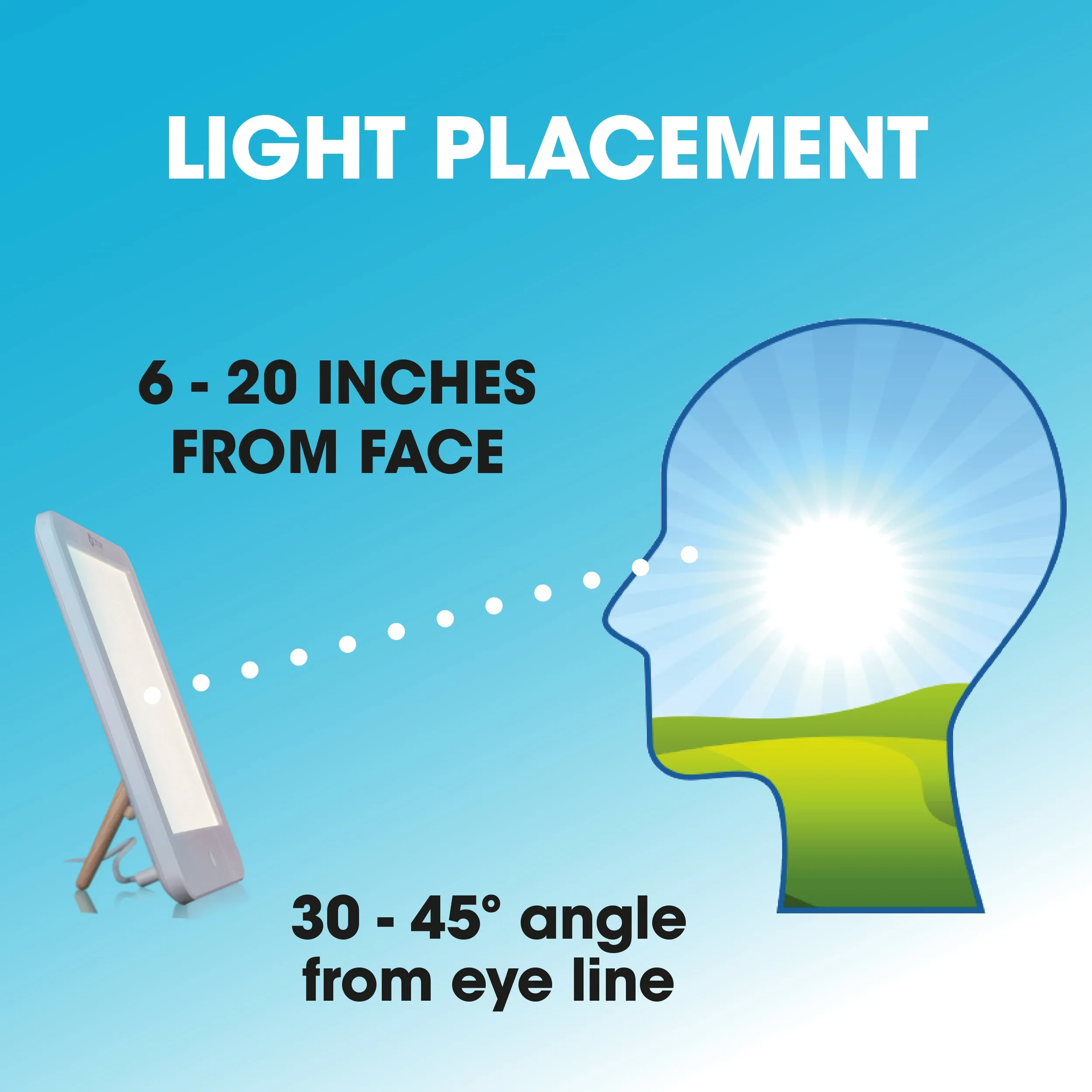 ClearSun® LED Light Therapy Lamp