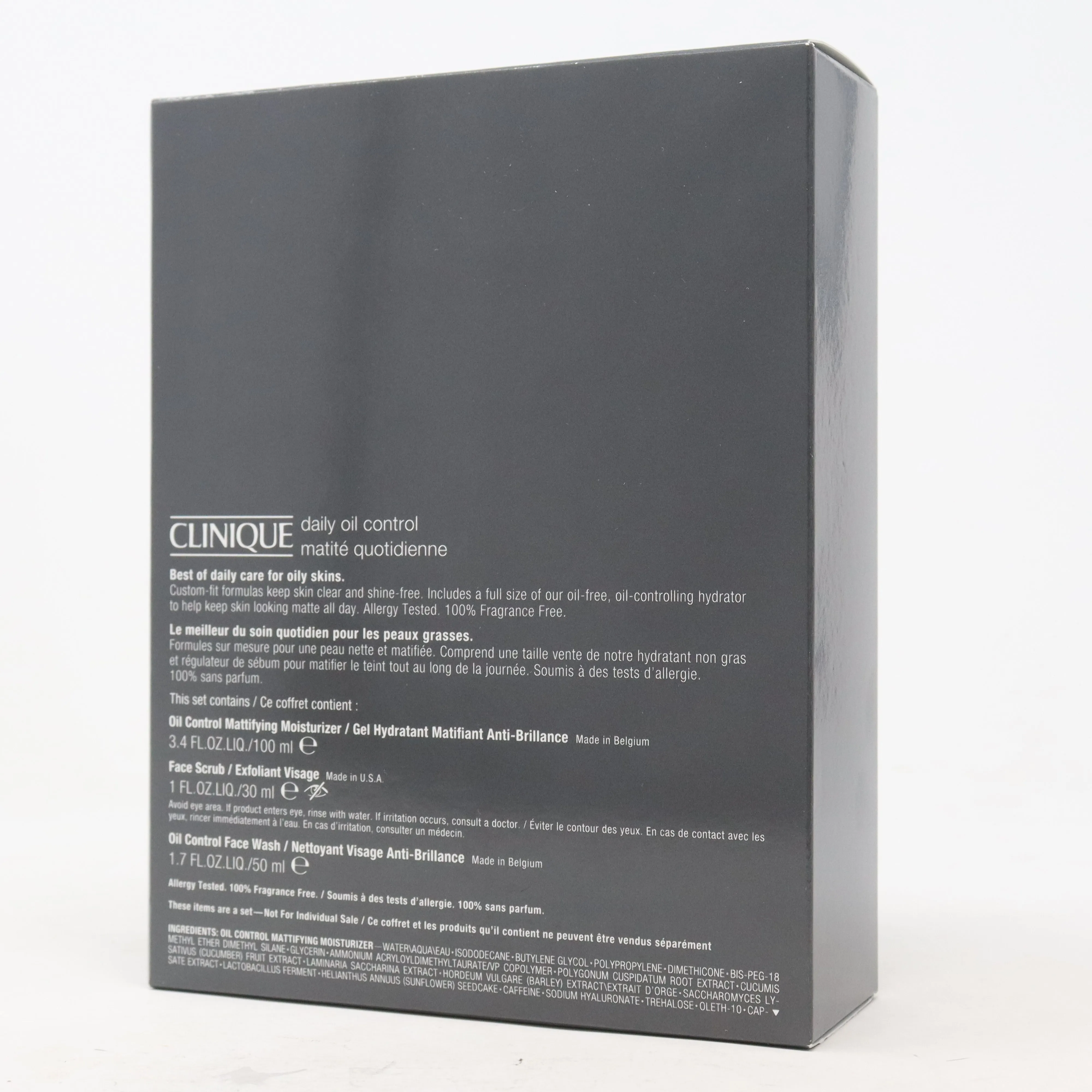 Clinique Daily Oil Control 3 Pcs Set  / New With Box
