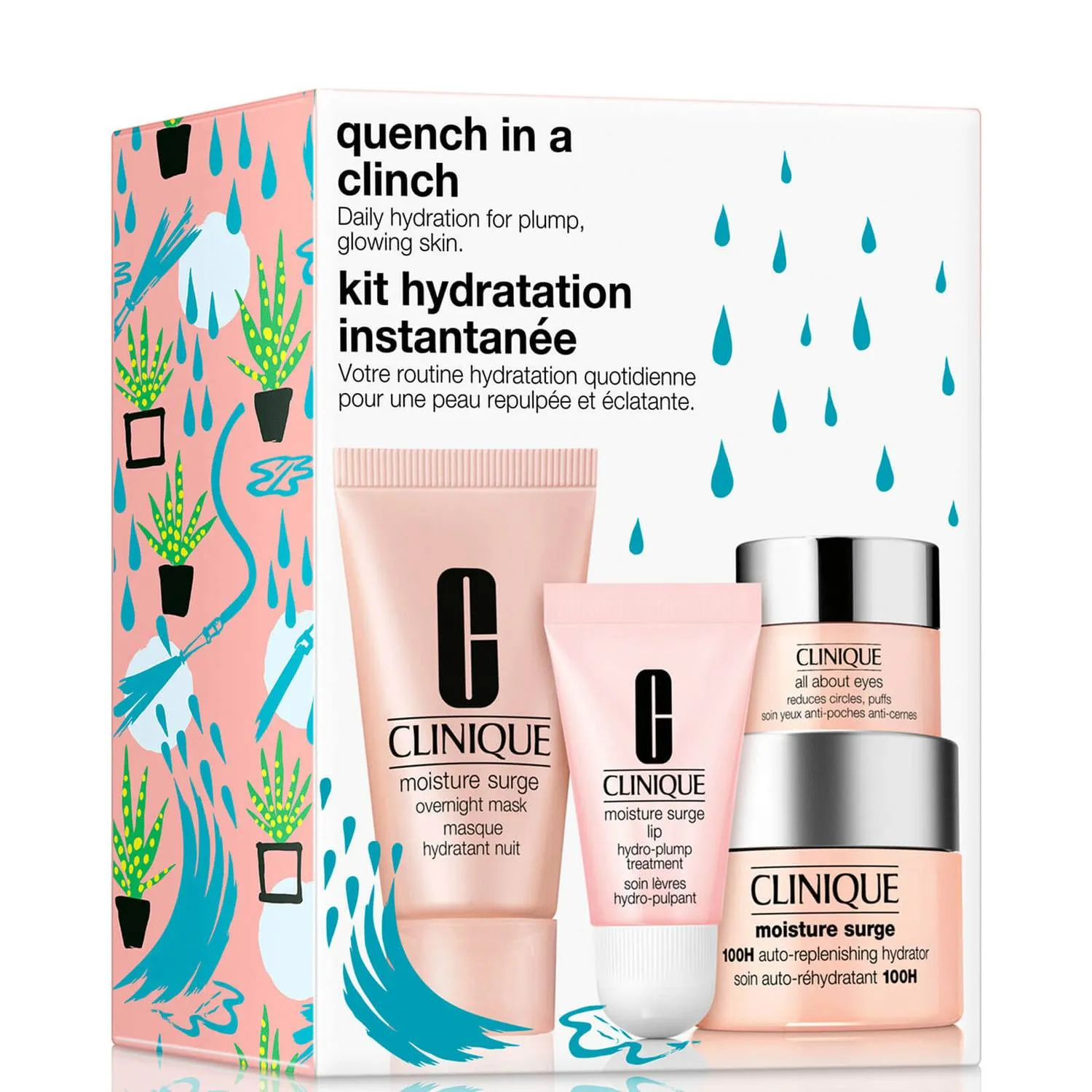 CLINIQUE Kit Hydration  Glow All Day, All Night Set