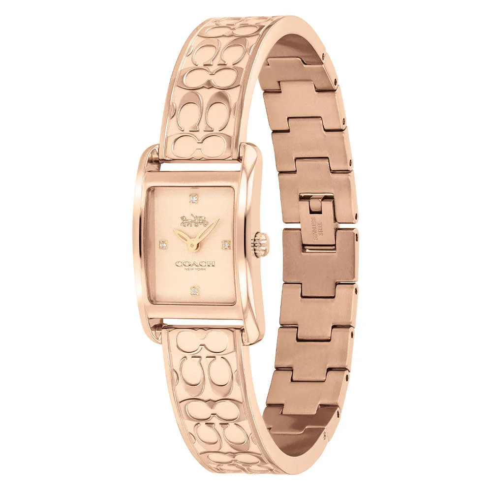 Coach Allie Rose Gold Steel Ladies Slim Watch - 14503382