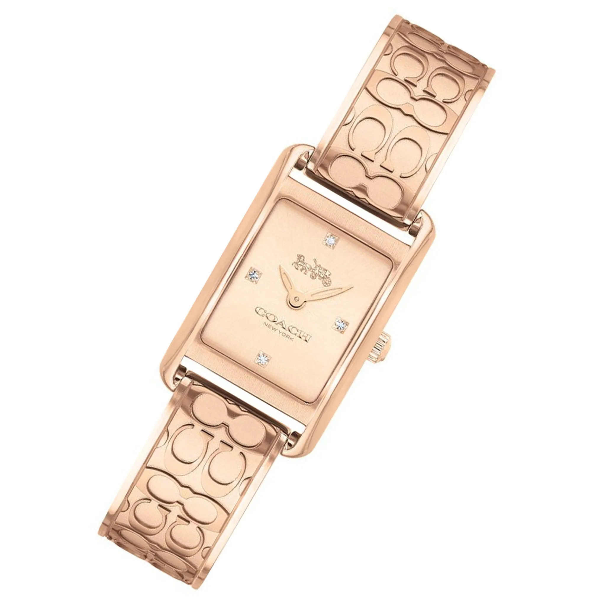 Coach Allie Rose Gold Steel Ladies Slim Watch - 14503382