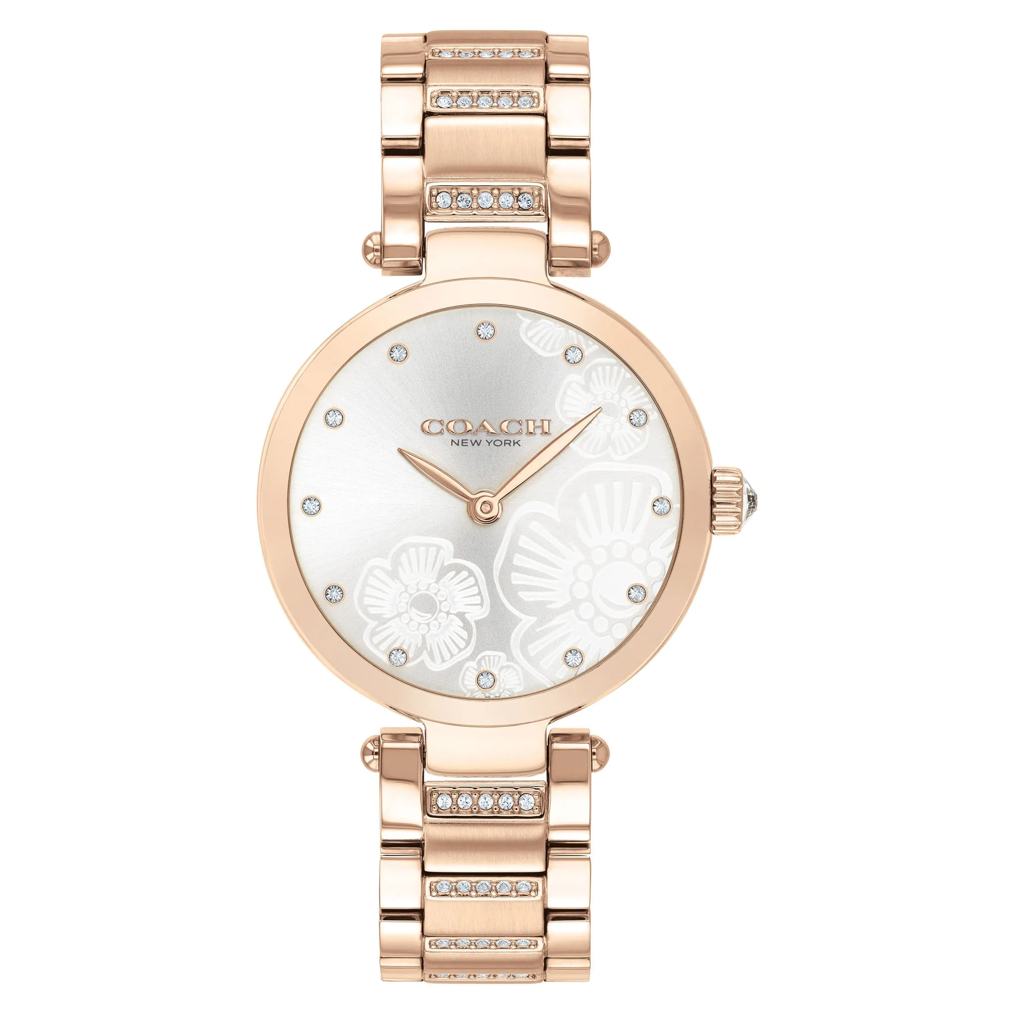 Coach Park Carnation Gold Steel Women's Watch - 14503626