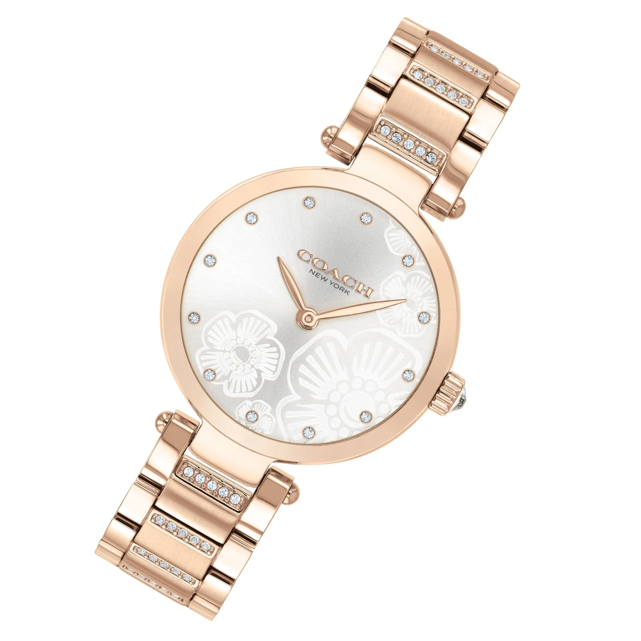 Coach Park Carnation Gold Steel Women's Watch - 14503626