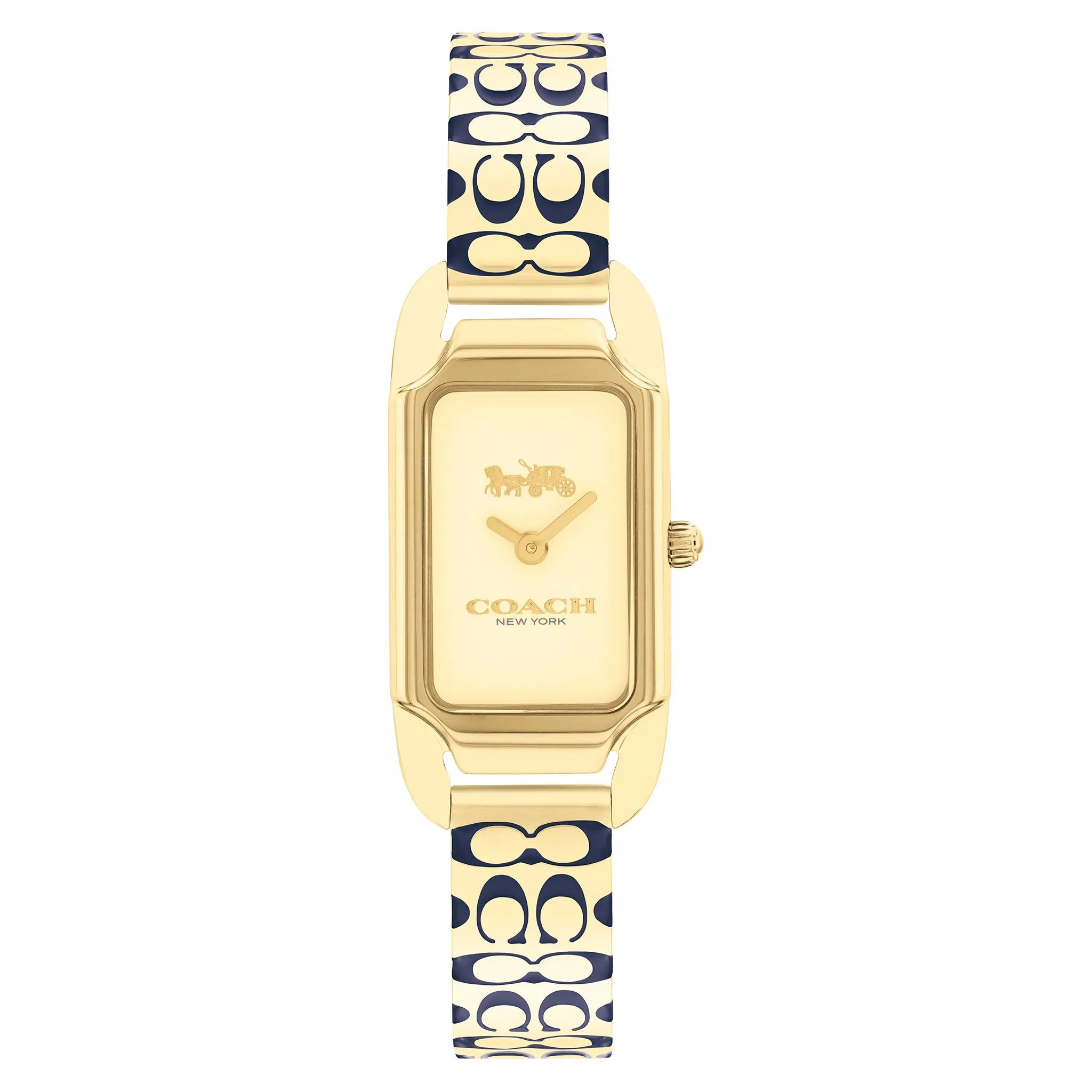 Coach Stainless Steel Gold Dial Women's Watch - 14504193