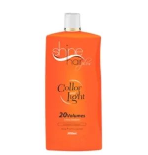 Collor Light Creamy Perfumed Oxidant Emulsion 20 Volumes 900ml - Shine Hair