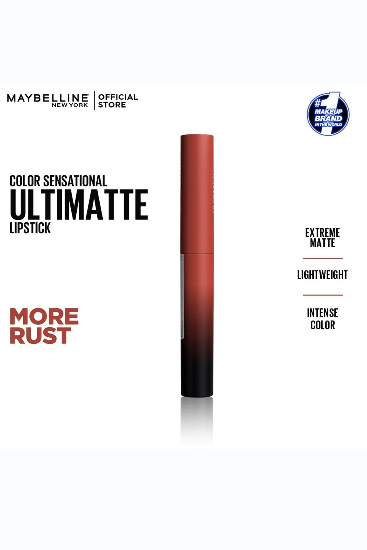 Color Sensational Ultimatte Lipstick - More Rust