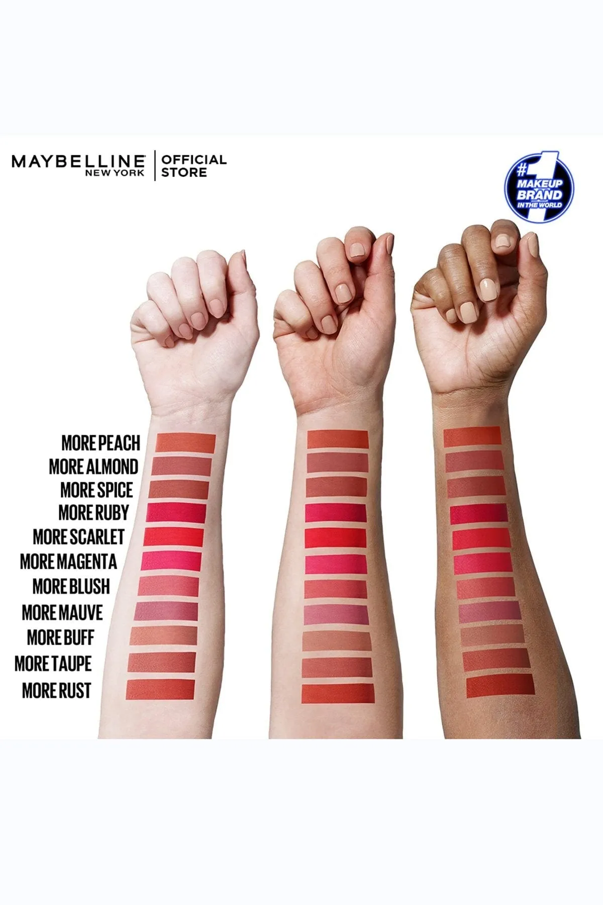 Color Sensational Ultimatte Lipstick - More Rust