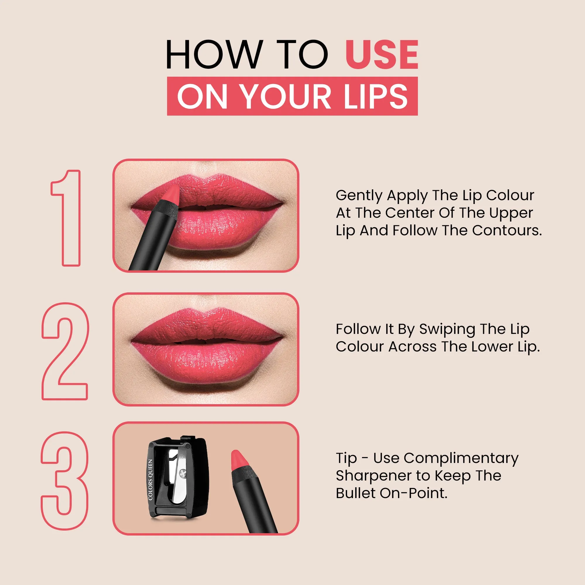 Colors Queen Color It All Lip Crayon