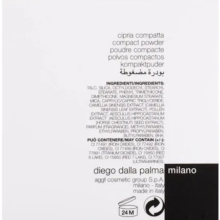 Compact powder, Diego Dalla Palma