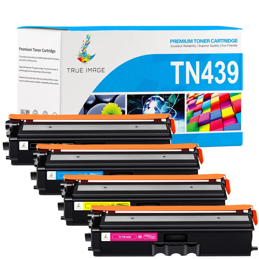 Compatible Brother TN439 Toner Set | TN-439 BK/C/M/Y Ultra High Yield 4-Pack