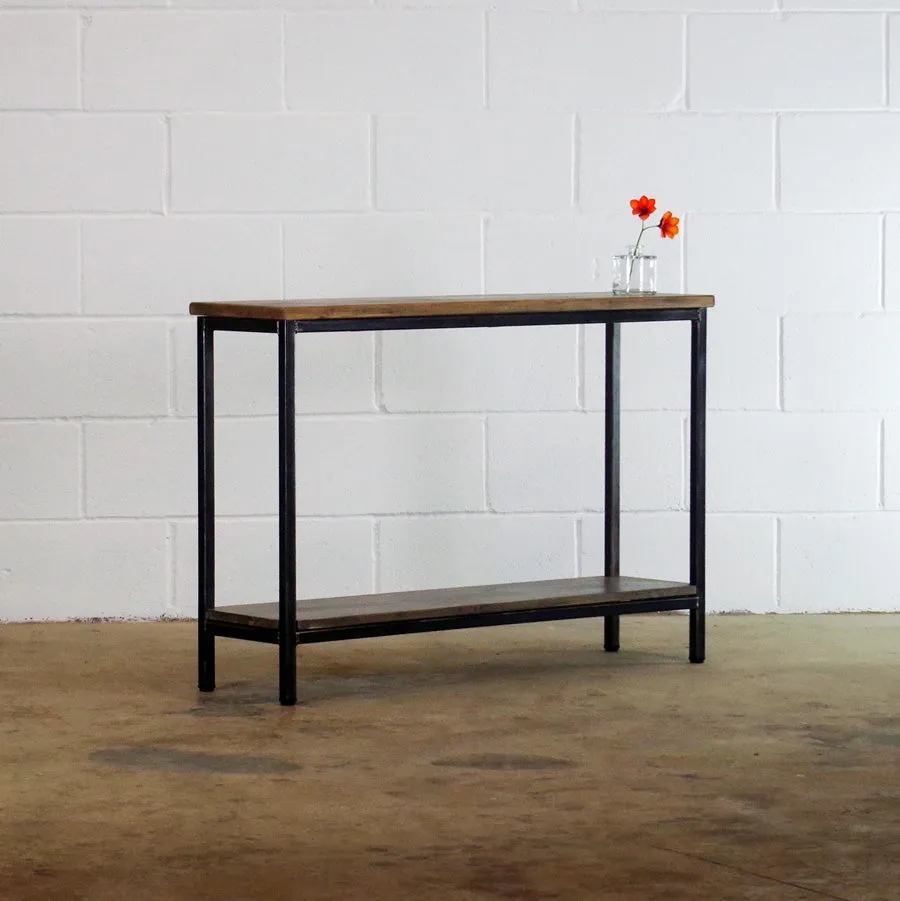 Console Table Nº 3 - Gun Metal / Pine
