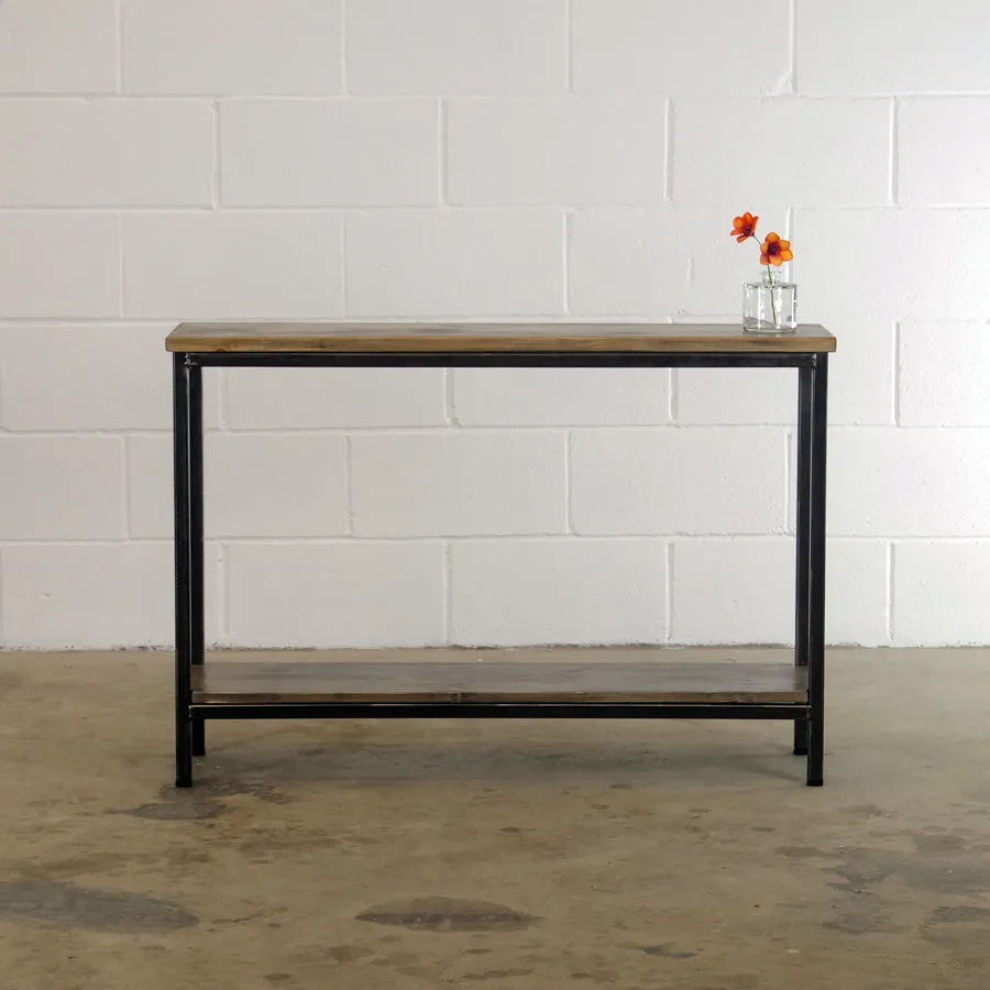 Console Table Nº 3 - Gun Metal / Pine
