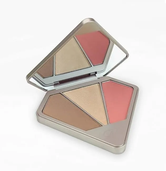 Contour palette travel Makup Contorno subtle beauty makeup stack luminess makeup palettes black radiance contour palette pallets for women bobisuka-blendable-foundation-skeleton-halloween (DEEP)