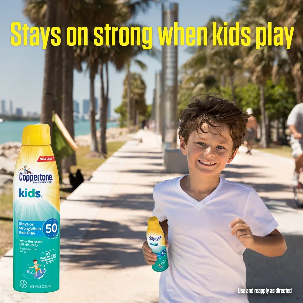 Coppertone Kids Sunscreen Continuous Spray SPF 50
