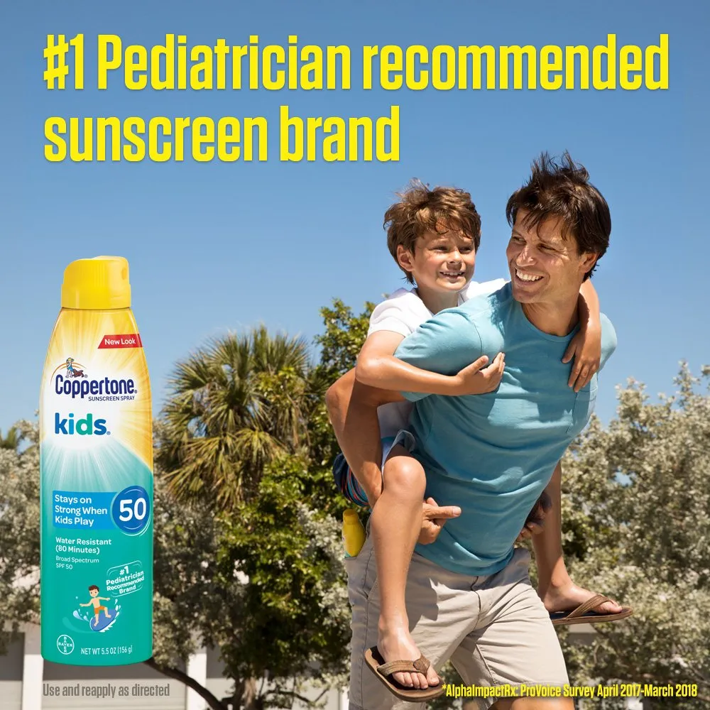 Coppertone Kids Sunscreen Continuous Spray SPF 50