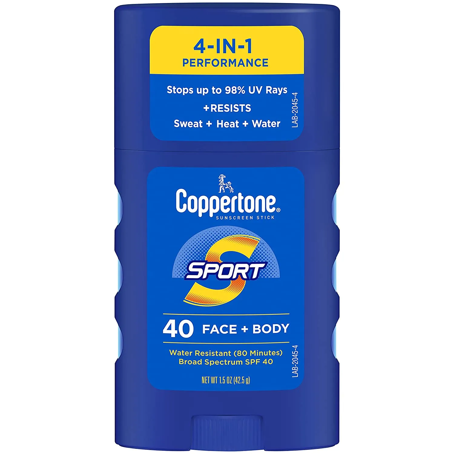 COPPERTONE SPORT SPF40 4IN1 FACE BODY