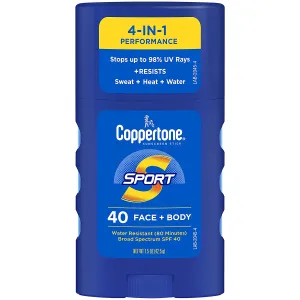 COPPERTONE SPORT SPF40 4IN1 FACE BODY