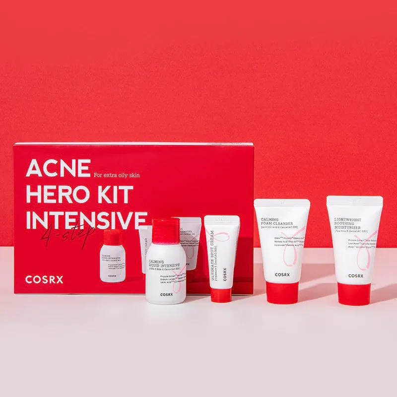 COSRX AC Collection Acne Hero Kit Intensive مجموعة العناية بالحبوب