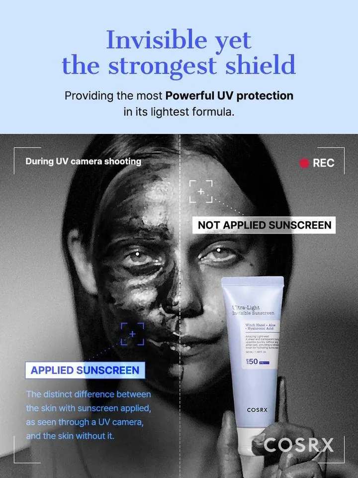 COSRX Ultra-Light Invisible Sunscreen SPF50 PA     50ml