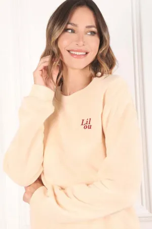 Cream Soft Sweatshirt