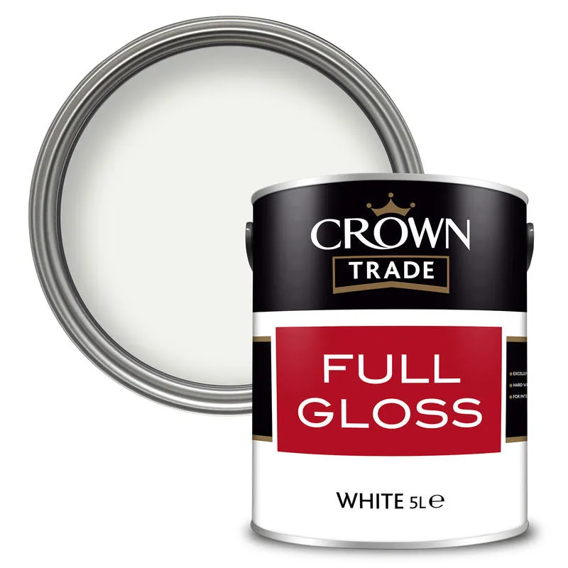 Crown Trade Full Gloss - White