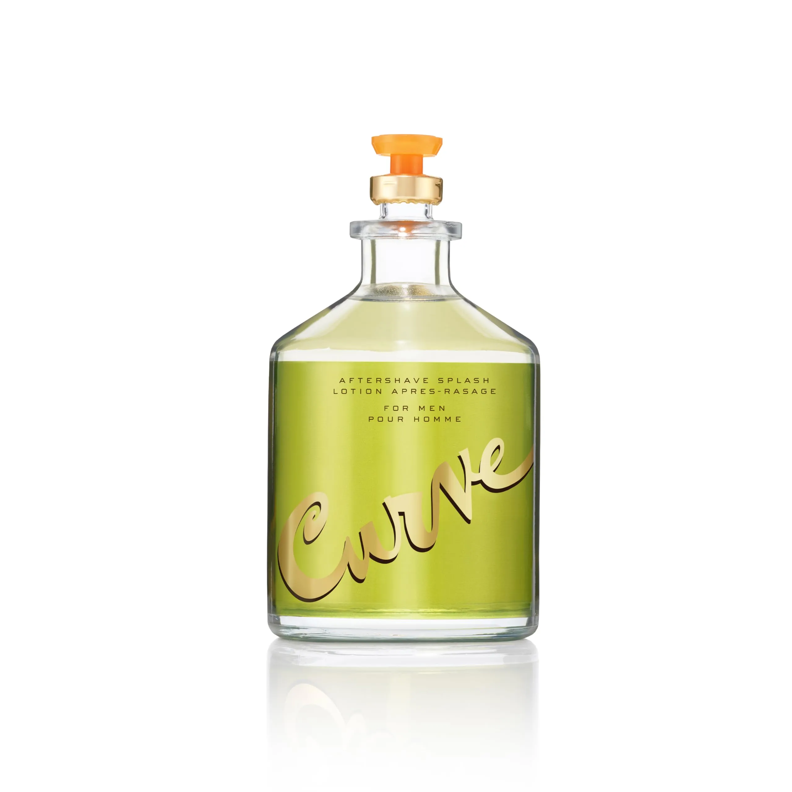 Curve Aftershave Splash Lotion for Men, 4.2 Fl. Oz.